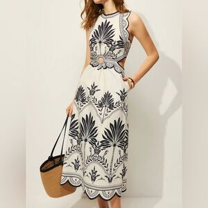 Black and White Sleeveless Dress commense S mc4
